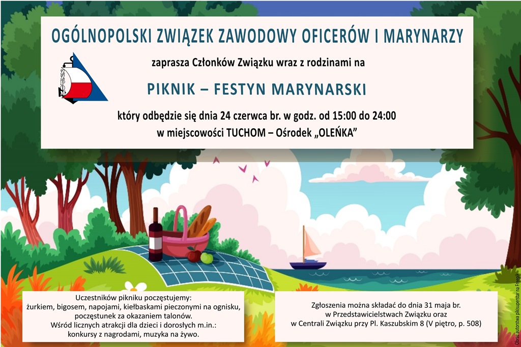 Read more about the article Ogłoszenie – Piknik Marynarski w Gdyni 2023